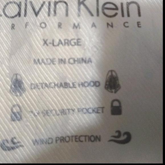 Calvin Klein TAG Puffer Vest, Women Ivory, Hood,Gold ZipUP+Pckts,Collar, XL - Picture 14 of 16